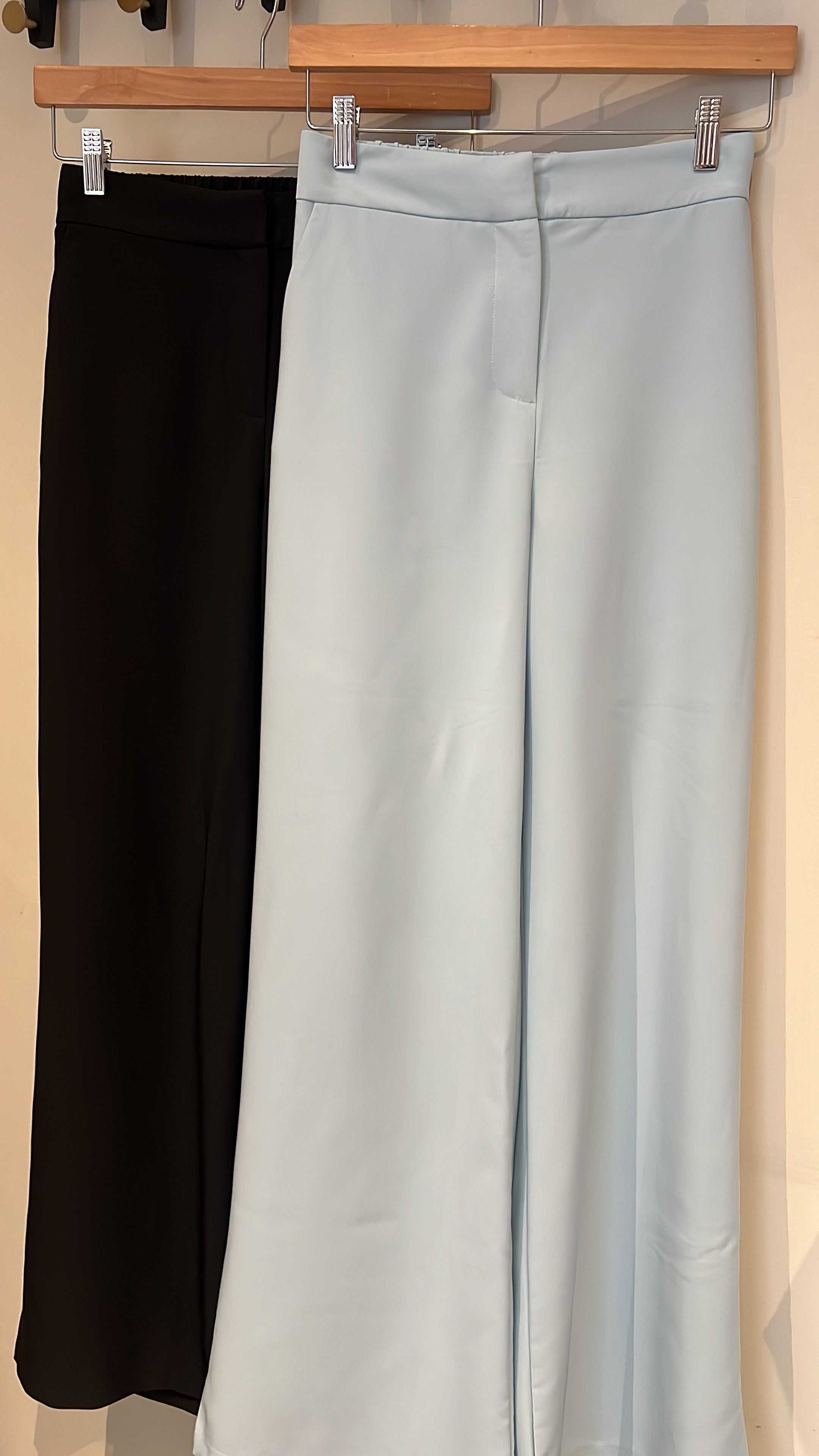 WIDE LEG BASIC SOLID PANT