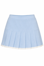 PLEATED MINI SKIRT