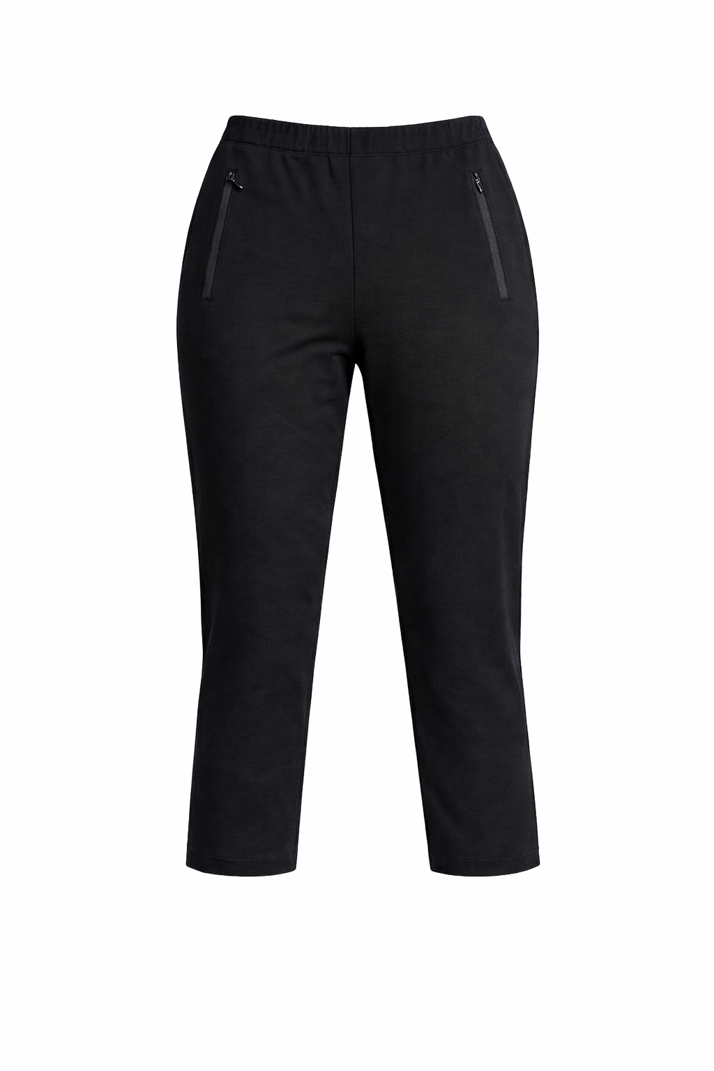 ESSENTIAL ZIP POCKET CAPRI PANTS