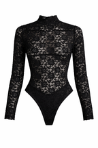 LUNA LACE OPEN BACK BODYSUIT