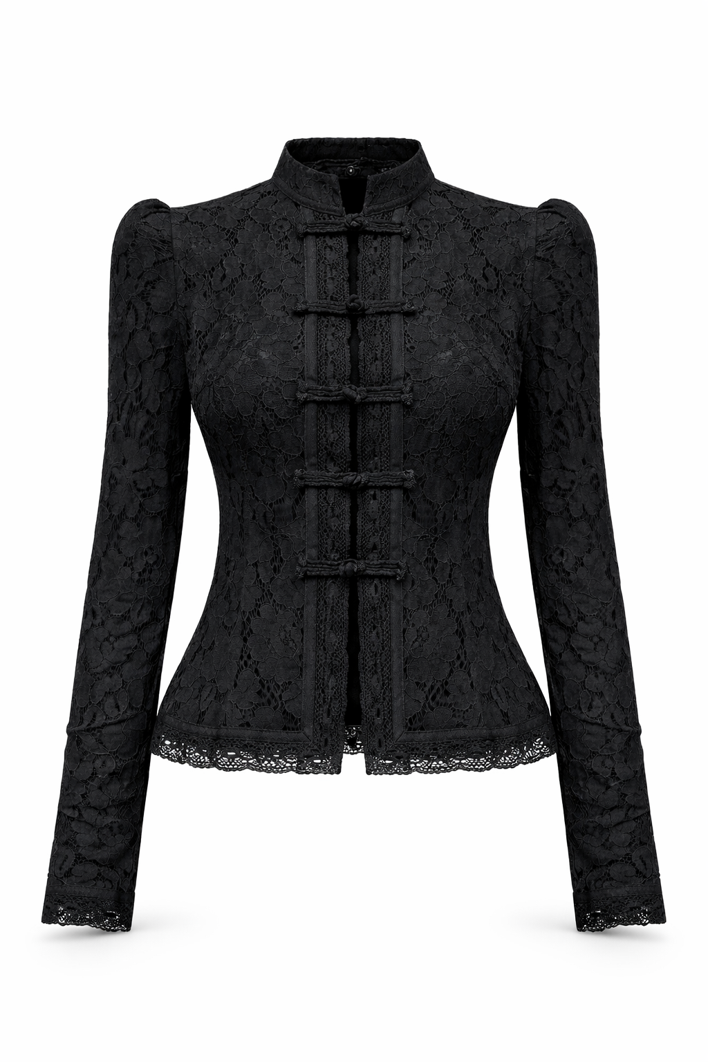 LACE NOIR BLOUSE