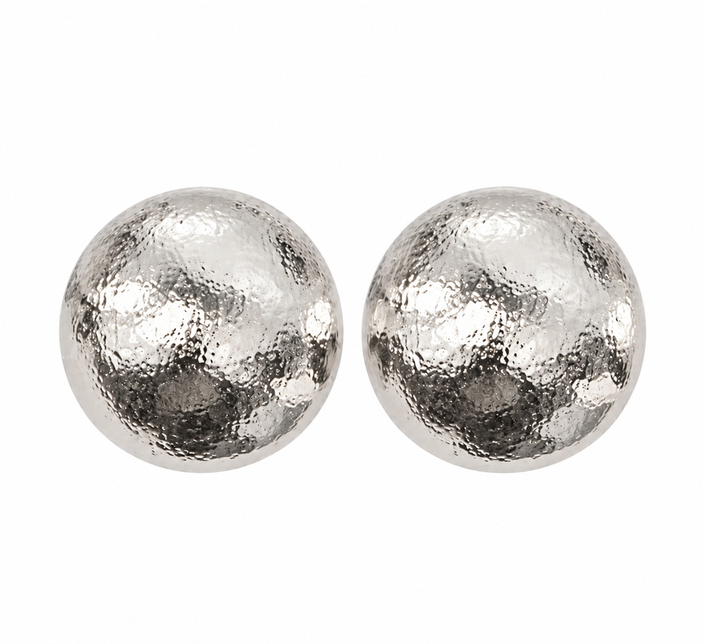 GOLD DOME CLIP-ON EARRINGS