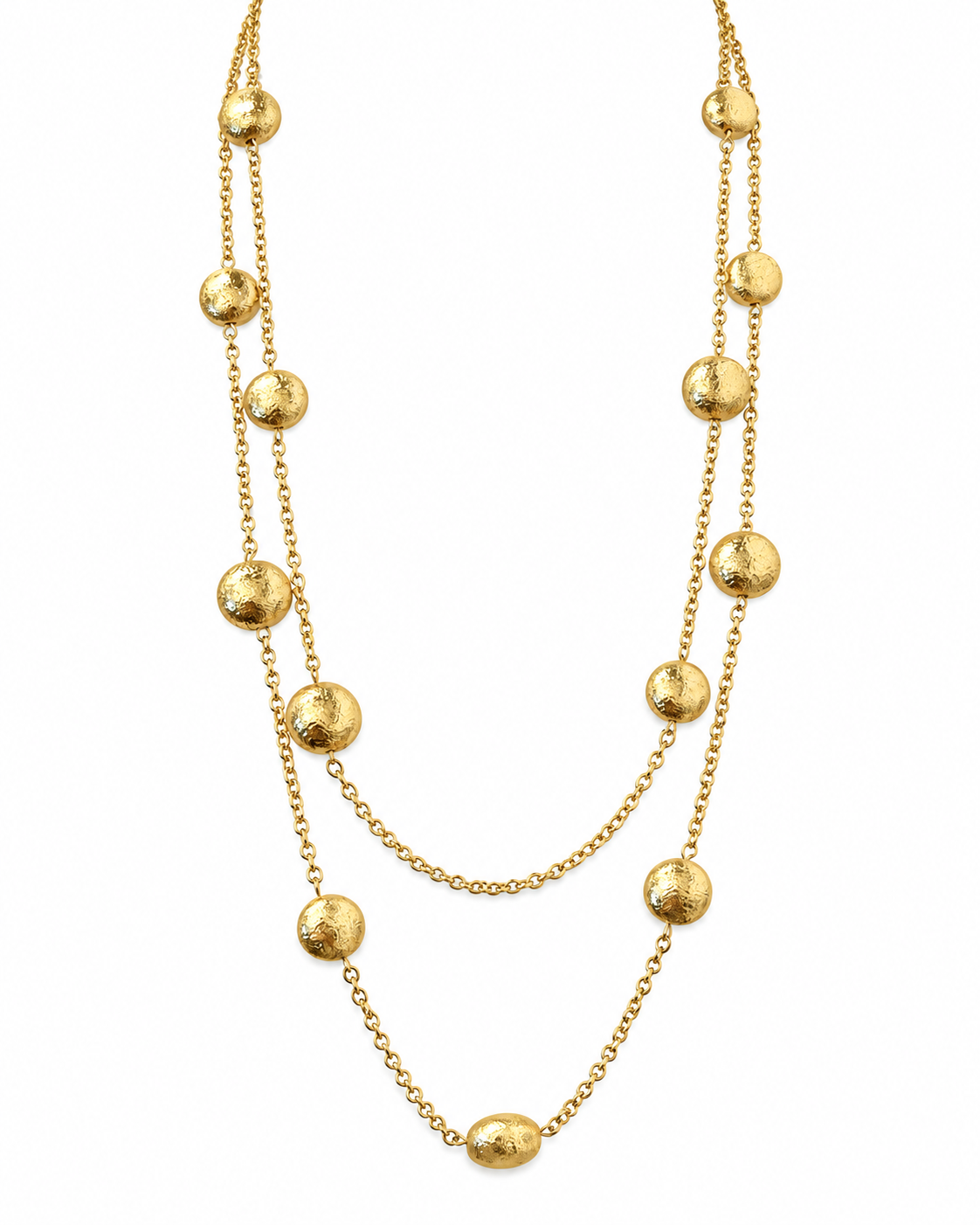 GOLDEN ORBIT LAYERED NECKLACE
