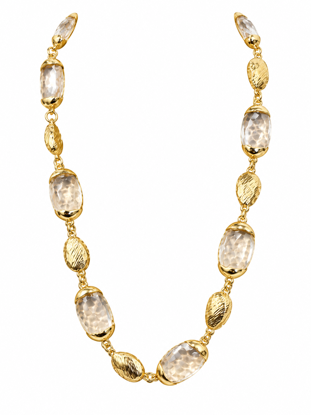 GOLDEN CRYSTAL NECKLACE
