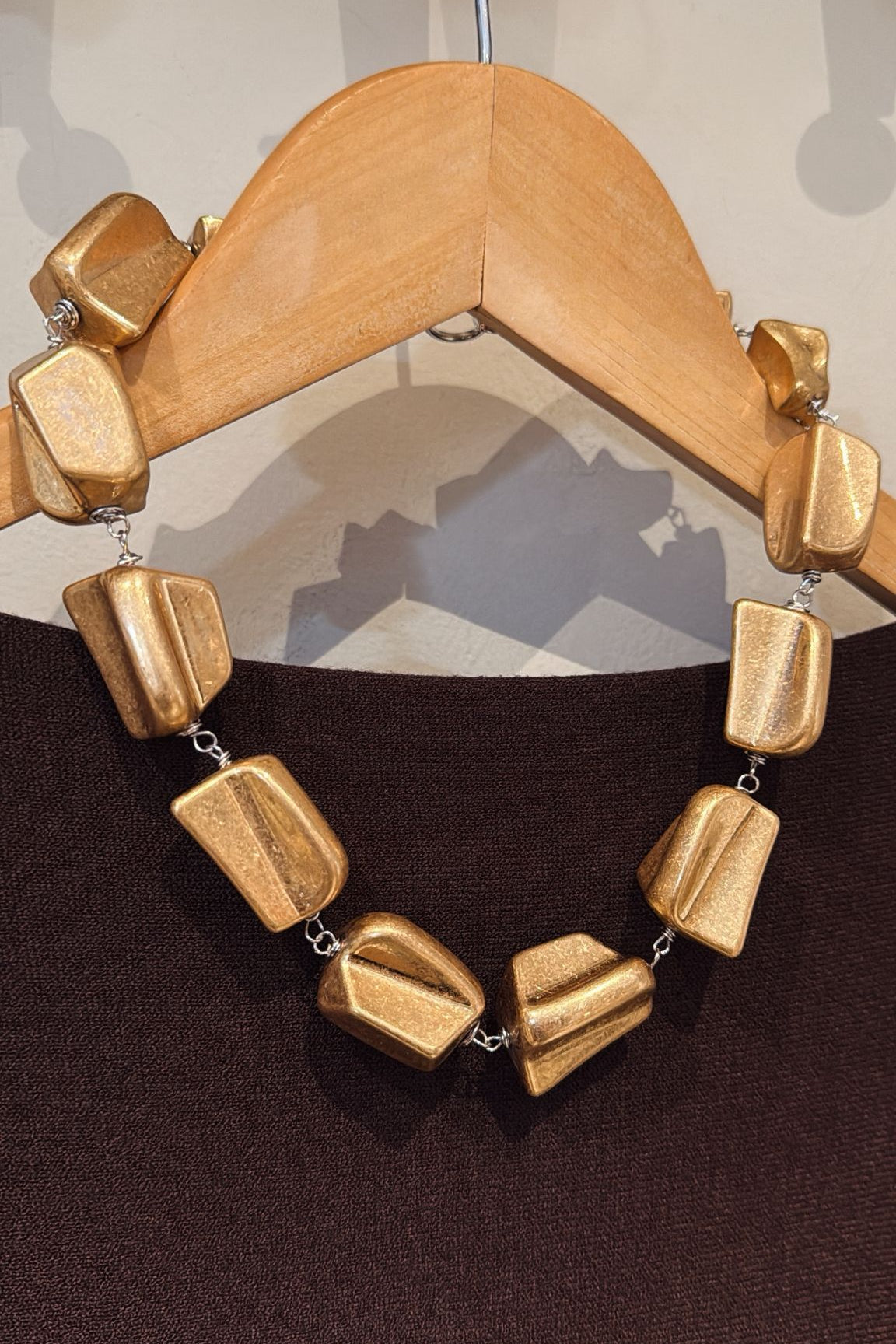 SQUARE STONE NECKLACE