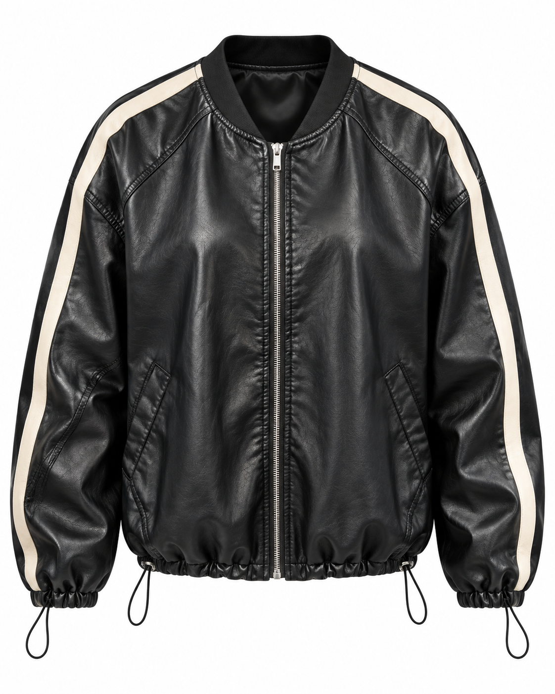 VINTAGE STRIPE BOMBER JACKET