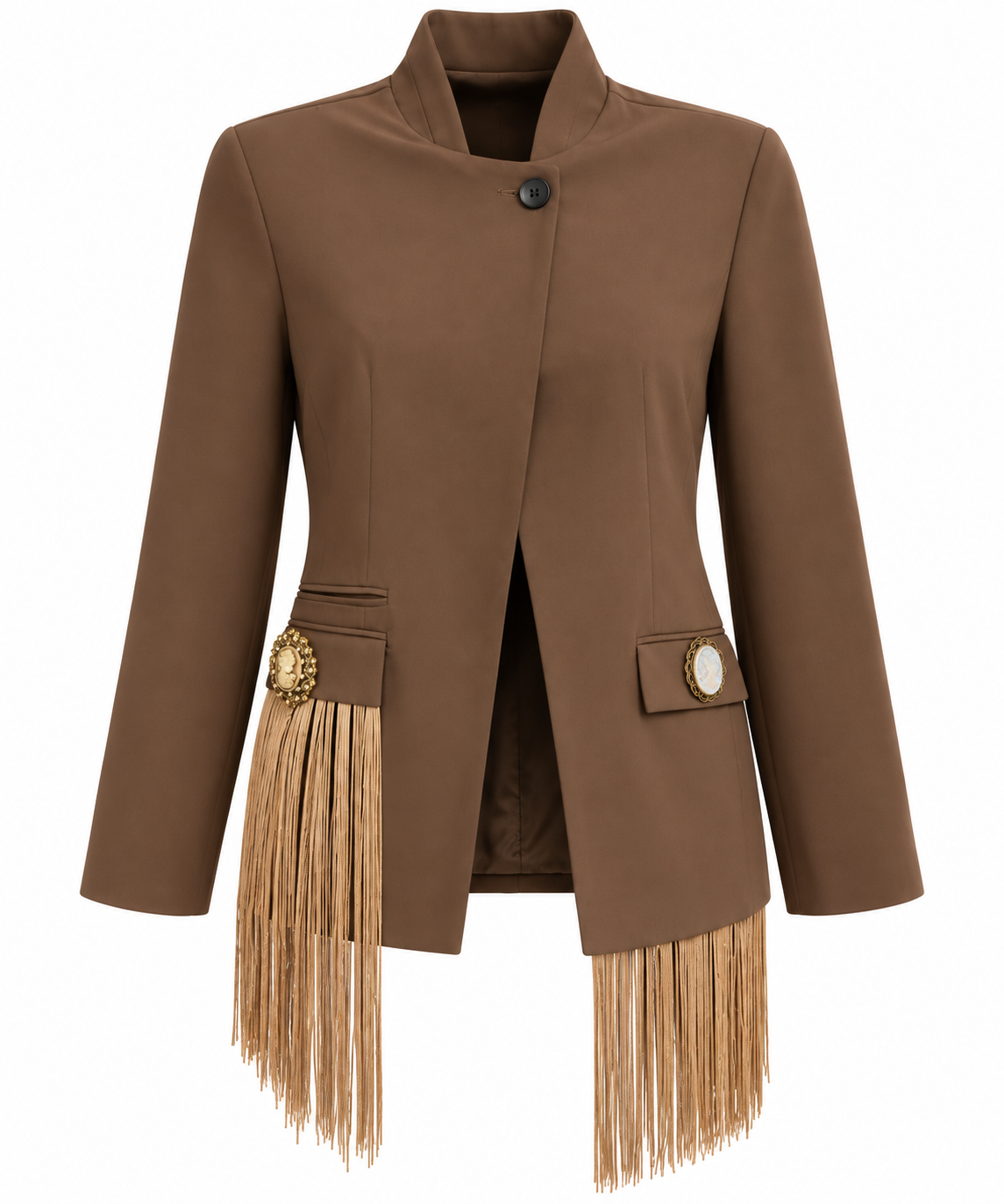 HELGA TERÁN CAMEO FRINGE BLAZER