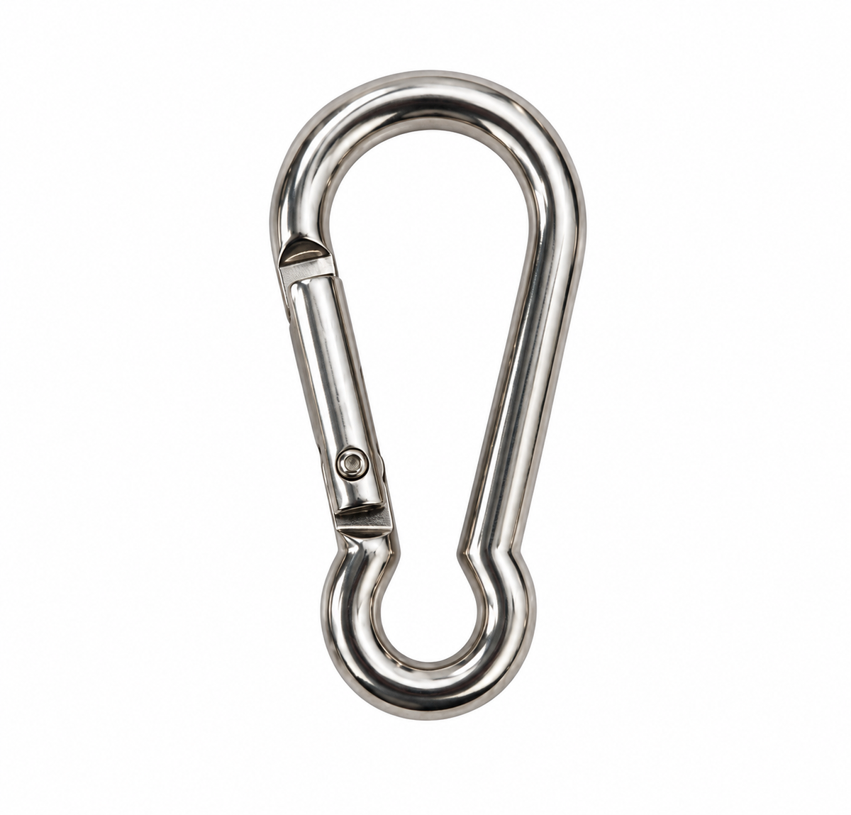 SILVER CARABINER CLIP