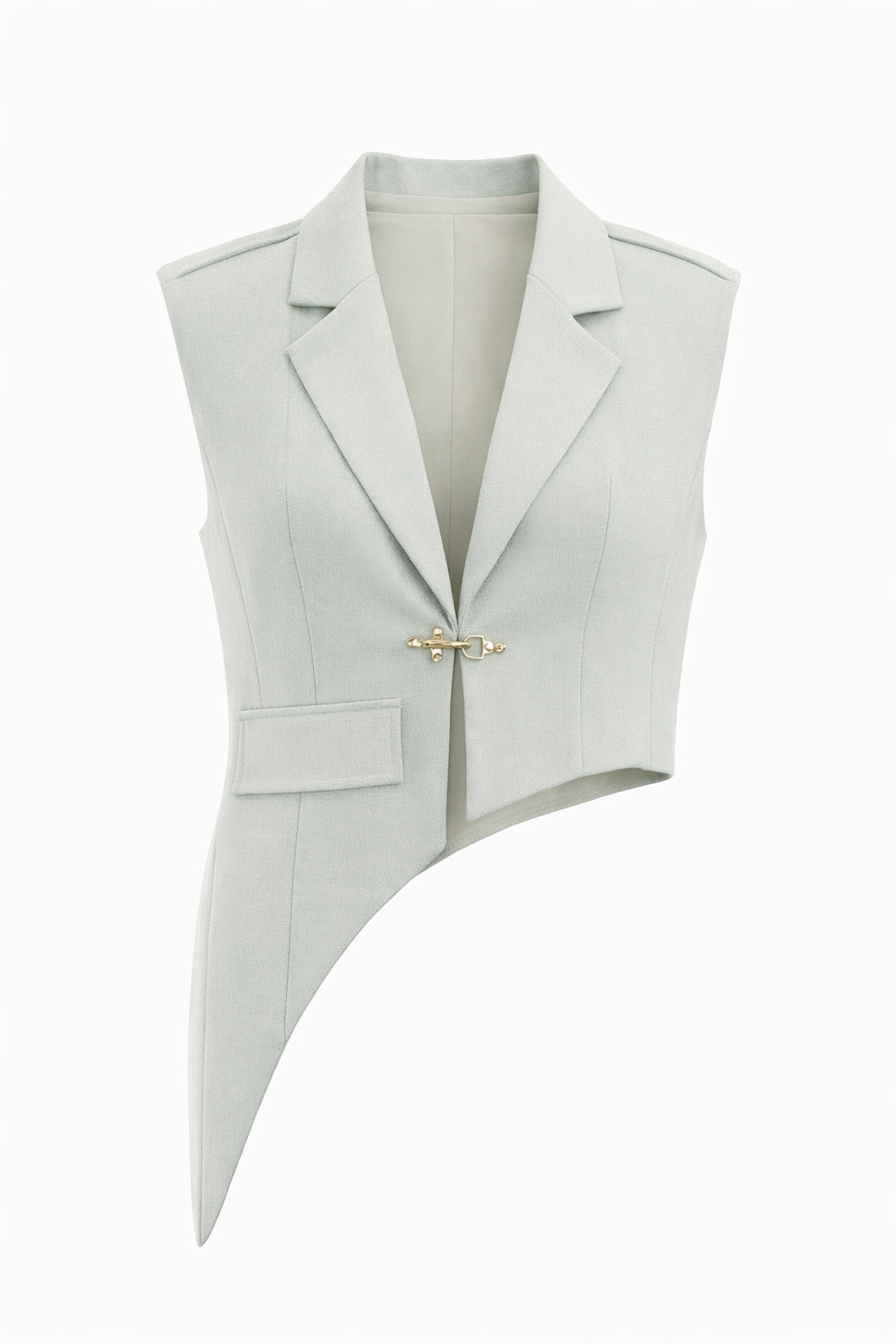 ASYMMETRIC TAILORED VEST