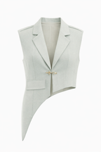 ASYMMETRIC TAILORED VEST