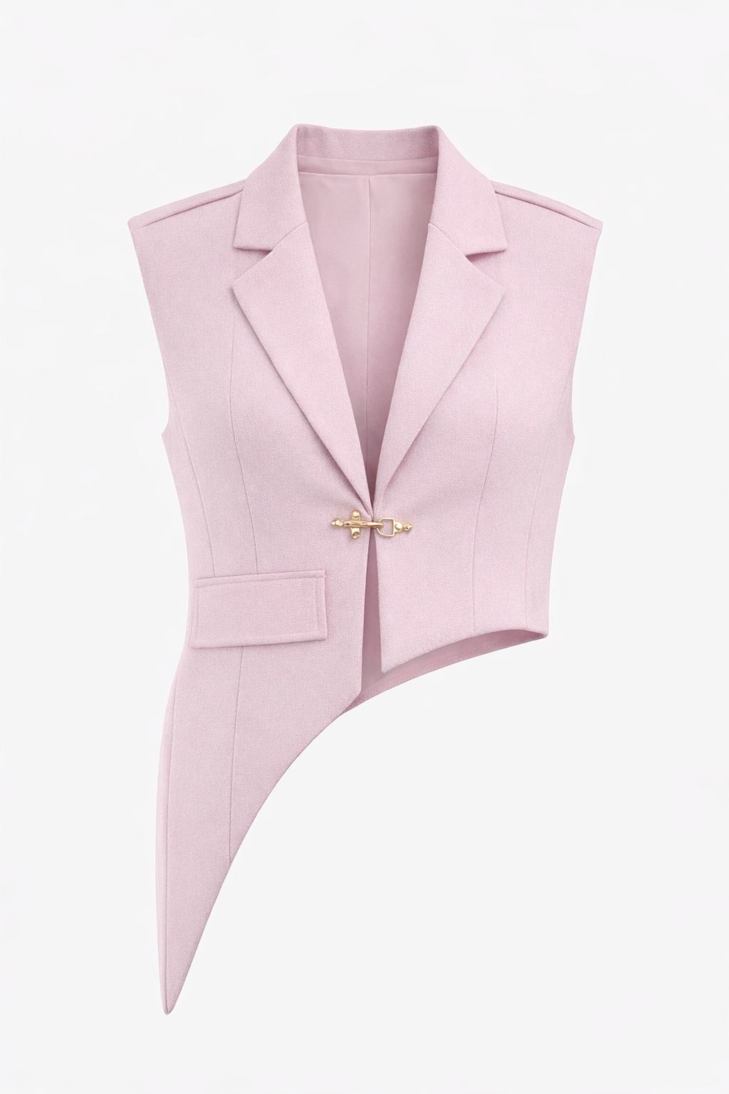ASYMMETRIC TAILORED VEST