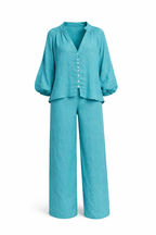 LINEN FLOW TWO PIECES SET