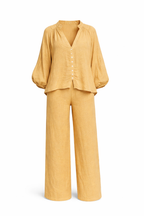 LINEN FLOW TWO PIECES SET