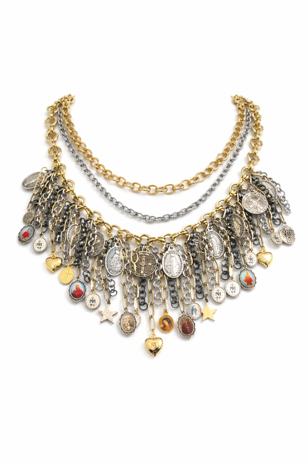 VINTAGE CHARM STATEMENT NECKLACE