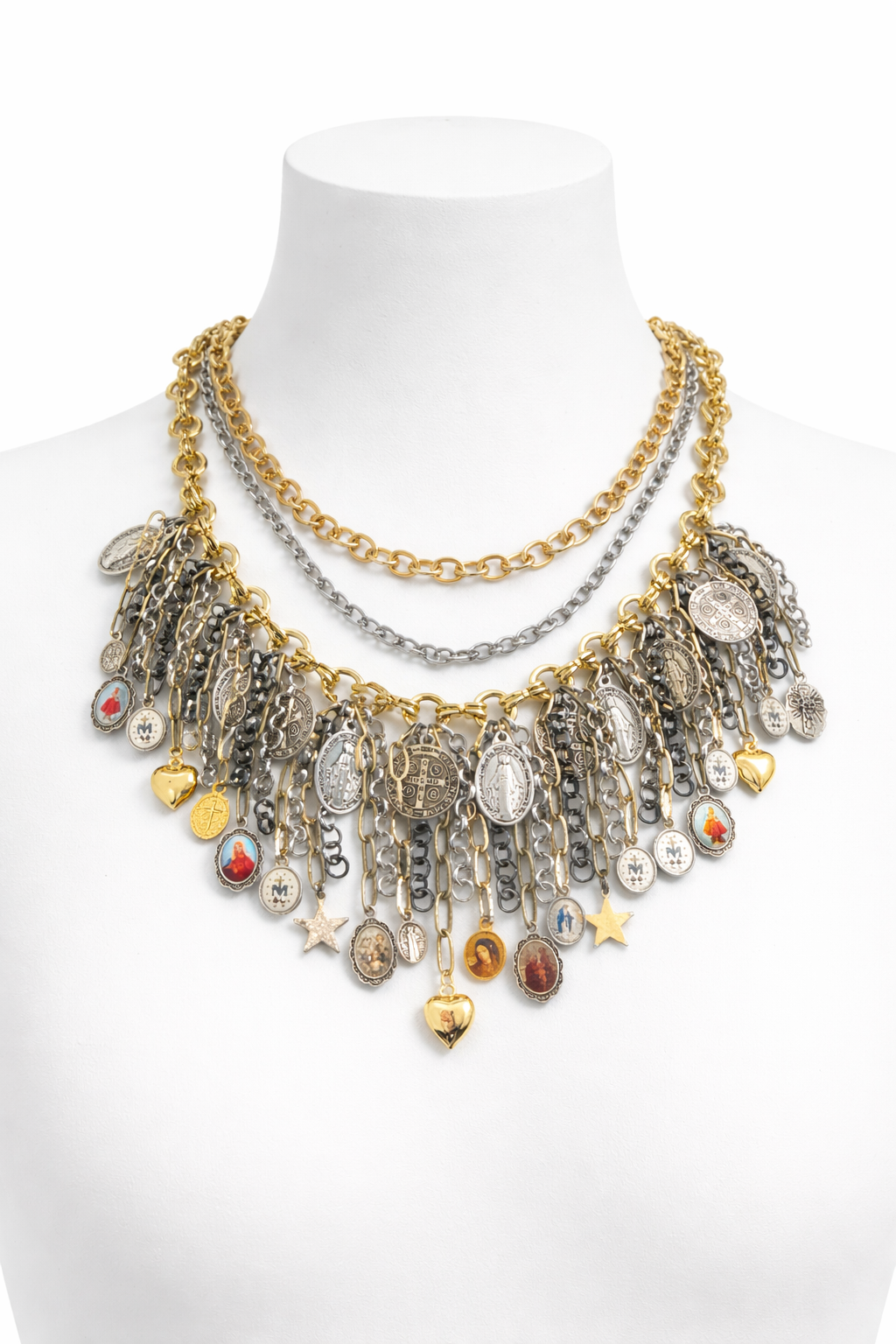 VINTAGE CHARM STATEMENT NECKLACE