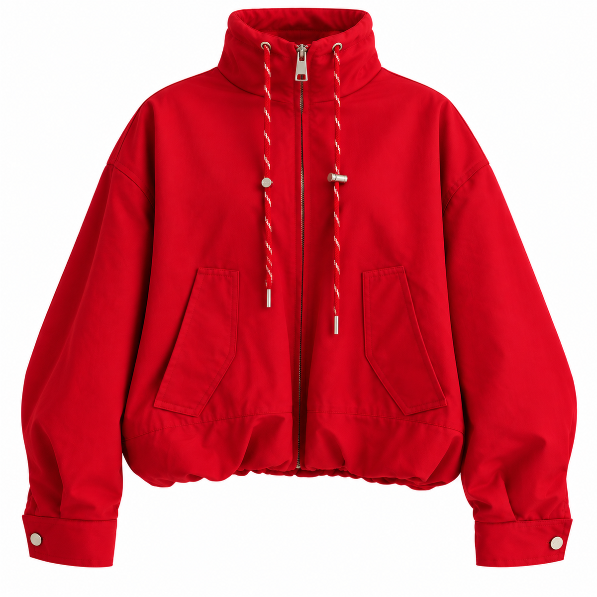 HIGH NECK BOMBER JACKET