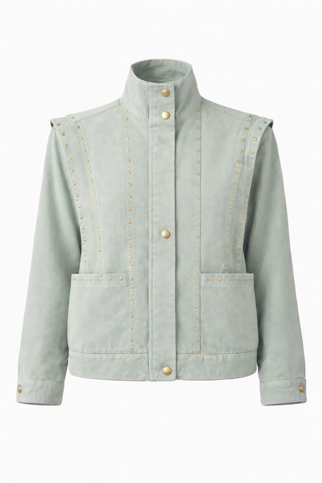 STUDDED UTILITY JACKET