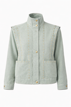 STUDDED UTILITY JACKET