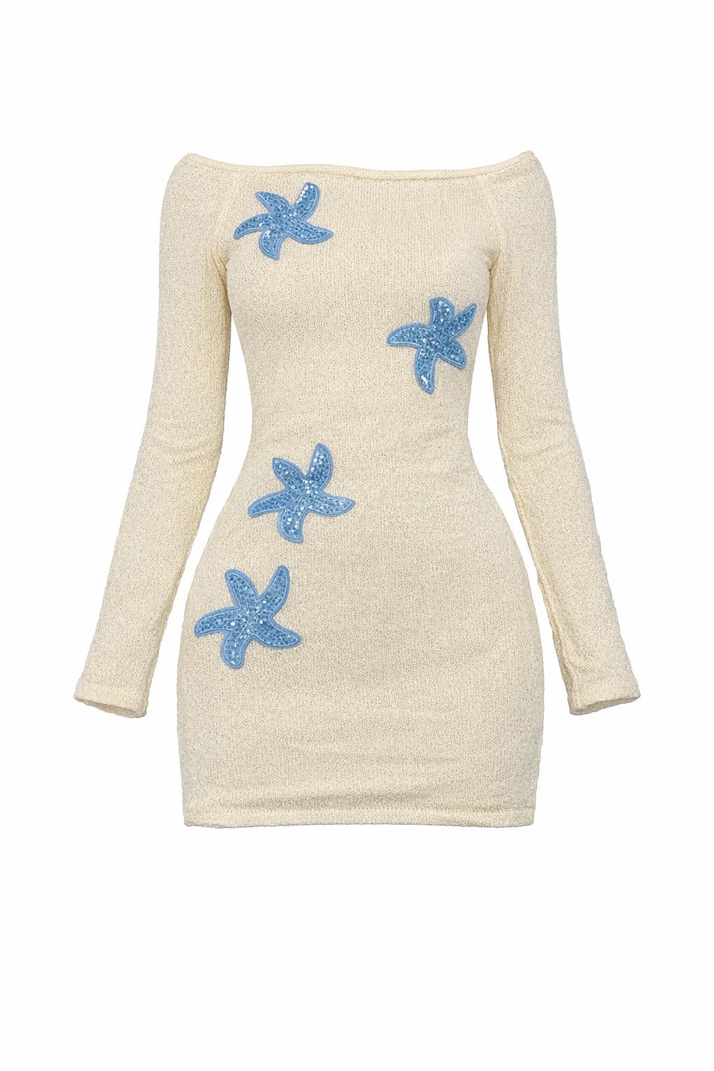 STARFISH KNIT MINI DRESS