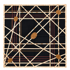 LUXE GEOMETRIC MINI SCARF