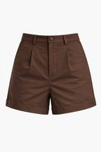 TAILORED HIGH WAIST SHORTS