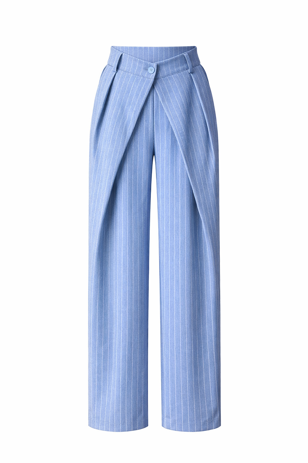 TAILORED PINSTRIPE WIDE LEG PANTS
