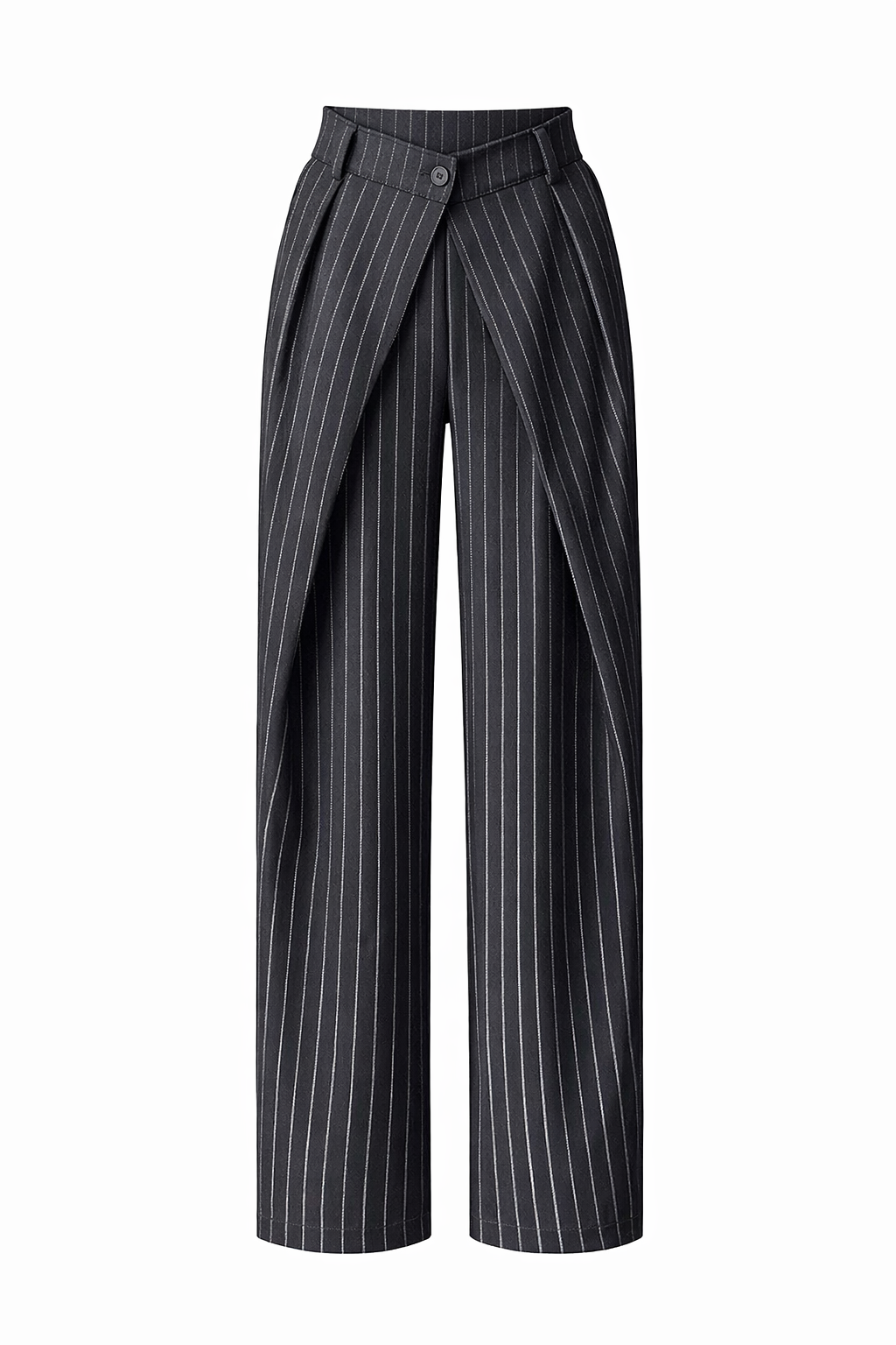 TAILORED PINSTRIPE WIDE LEG PANTS