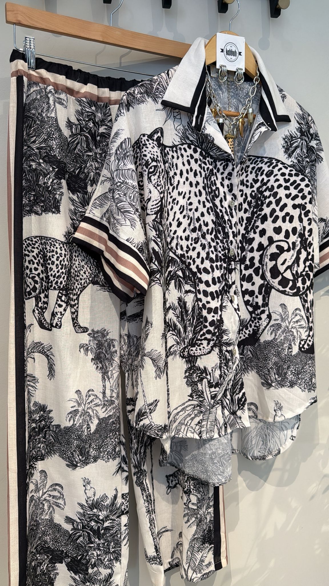 PUMA LINEN TWO PIECES SET