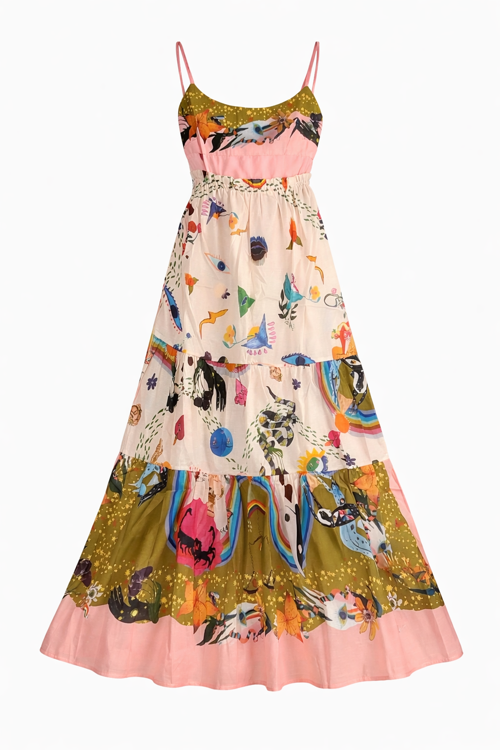 ART GARDEN MAXI DRESS