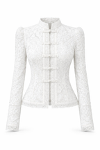 LACE NOIR BLOUSE