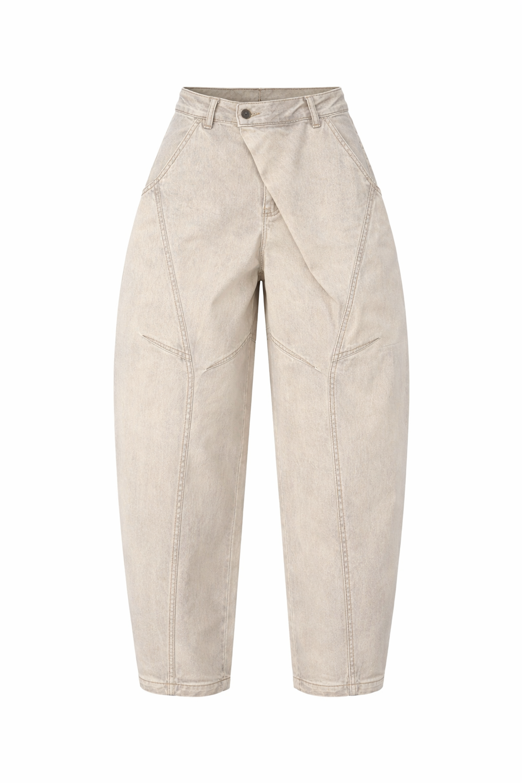 BARREL STRUCTURED JEANS