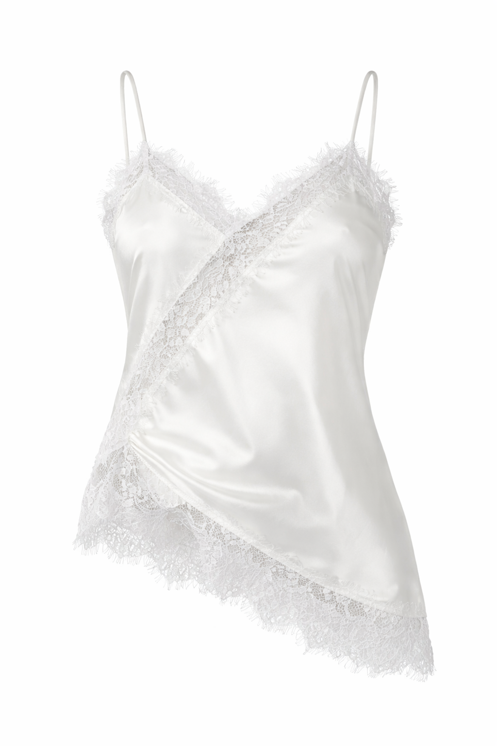 LACE SATIN CAMI TOP
