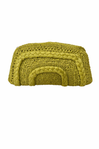 WOVEN CLUTCH BAG