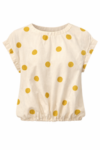POLKA DOT BUBBLE TOP