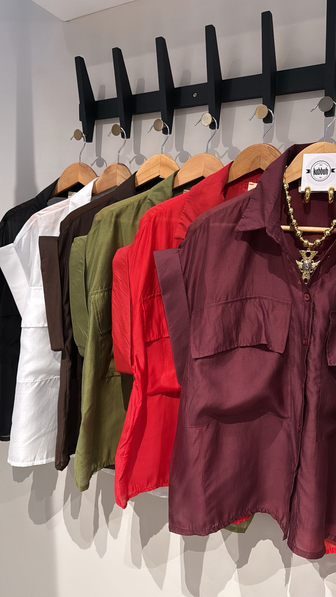 COLOR TRANSPARENT SHIRT