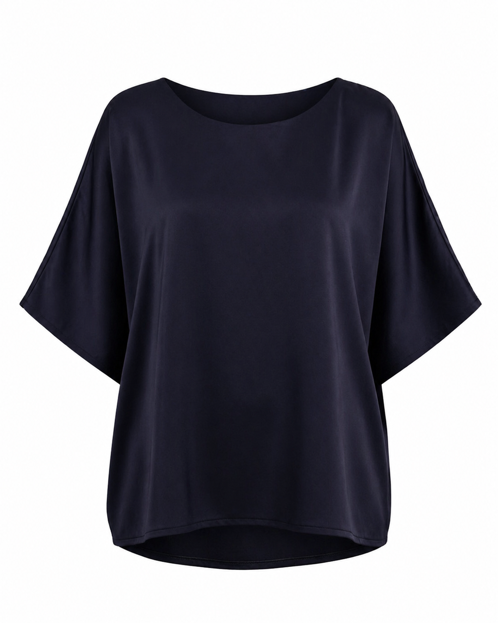 OVERSIZED SATIN BLOUSE