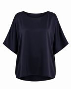 OVERSIZED SATIN BLOUSE