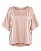 OVERSIZED SATIN BLOUSE