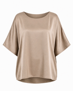 OVERSIZED SATIN BLOUSE