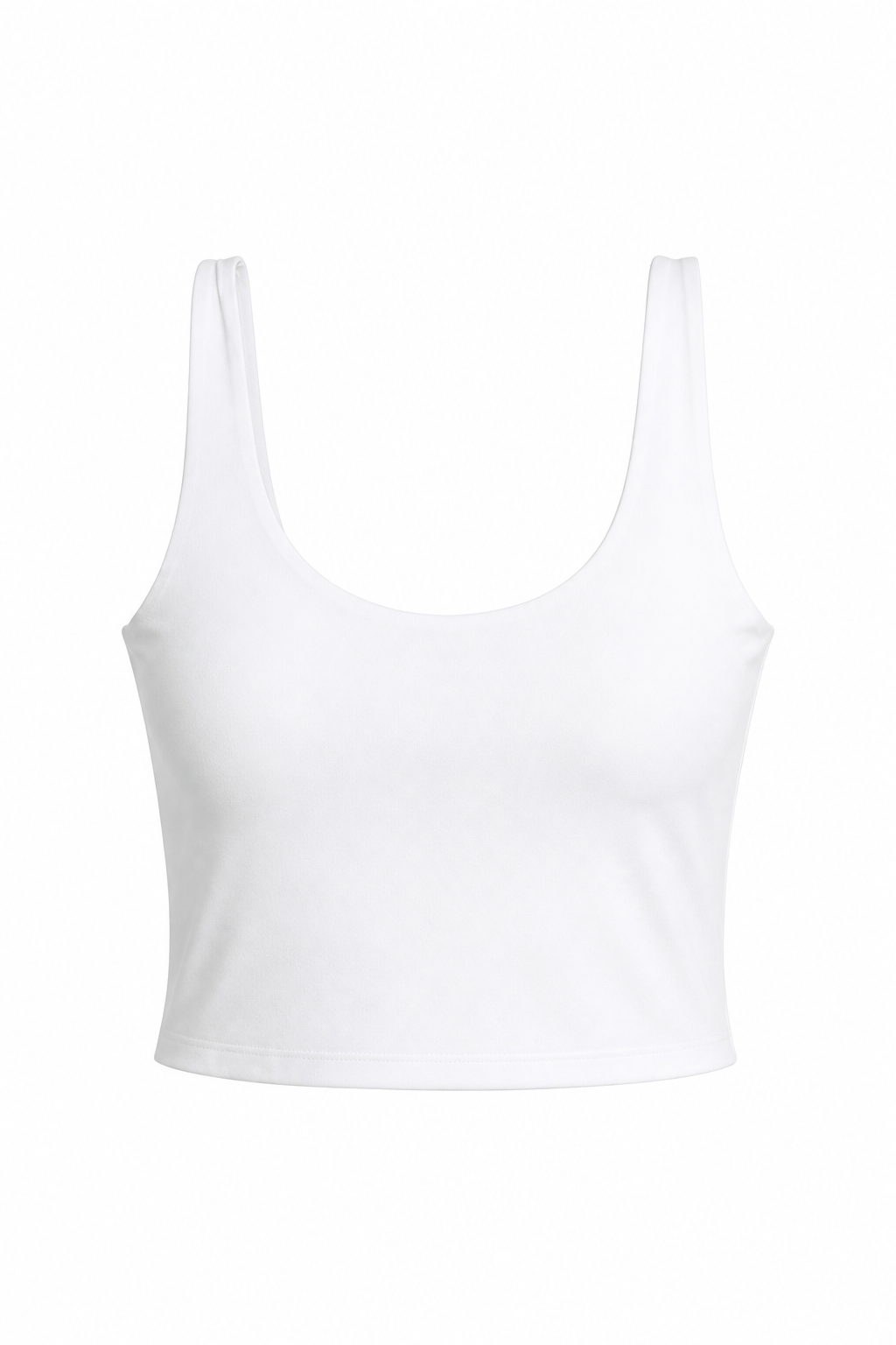 SEAMLESS V-NECK TOP