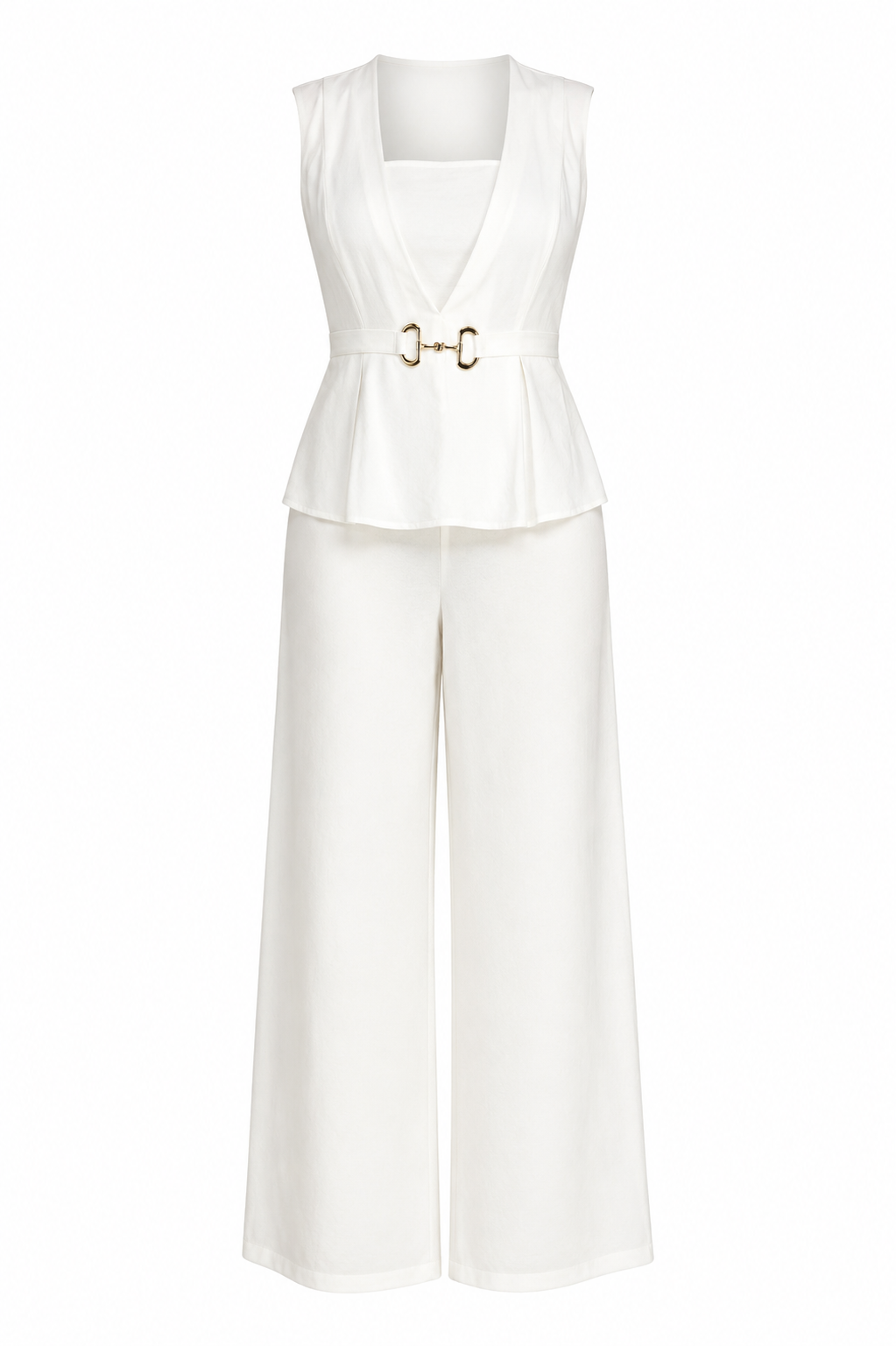 SOFT STRUCTURE JUMPSUIT