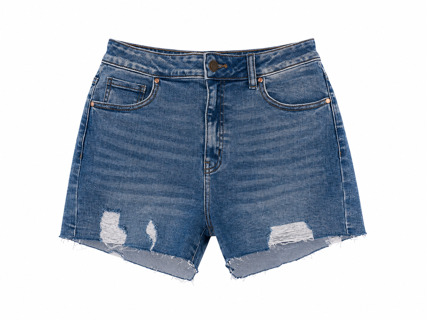 WILD EDGE DENIM SHORTS