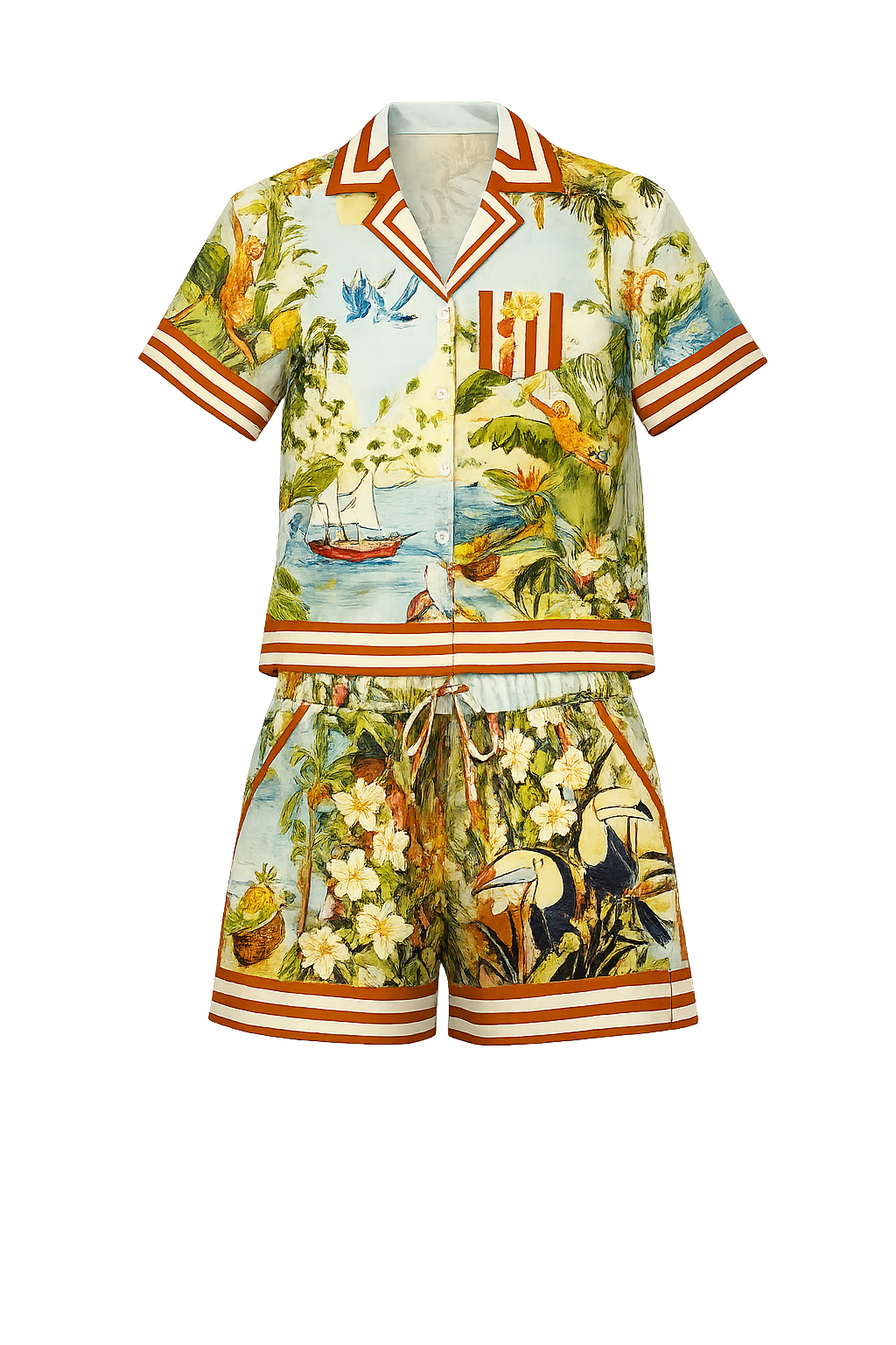 TROPICAL ESCAPE TWO PIECES SET