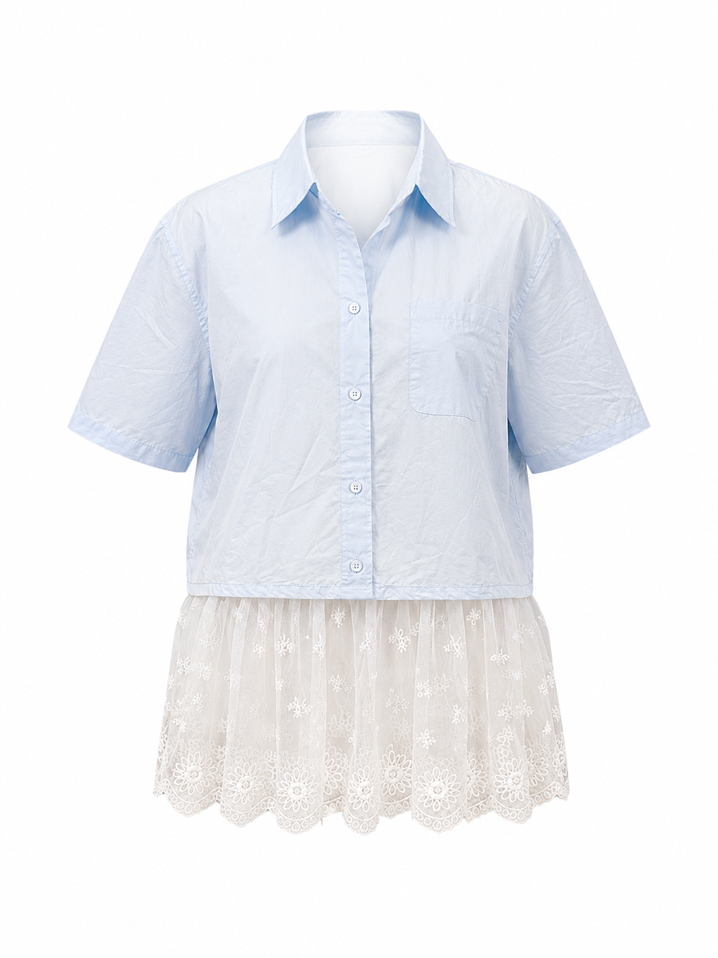 LACE LAYERED TWO IN ONE TOP