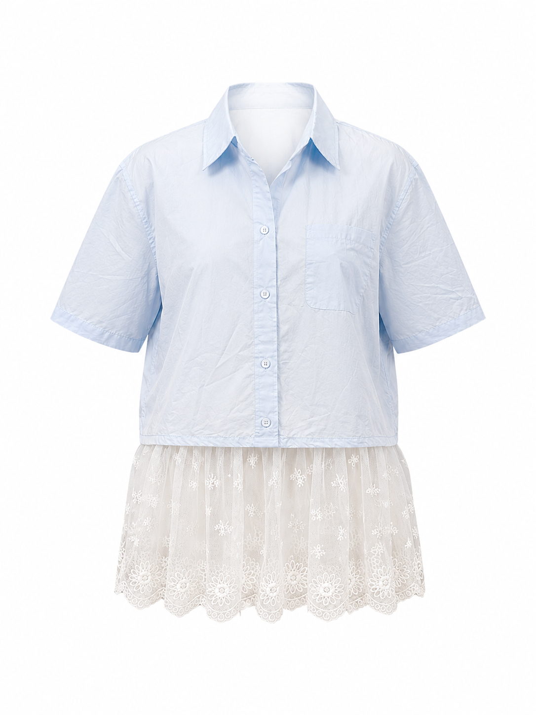 LACE LAYERED TWO IN ONE TOP