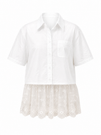 LACE LAYERED TWO IN ONE TOP