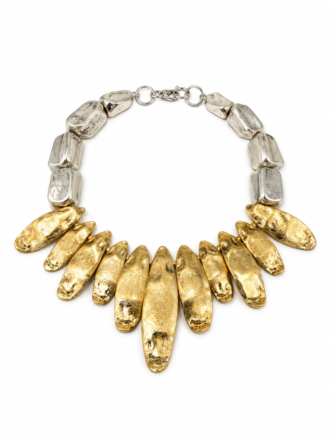 STATEMENT GOLD DROP NECKLACE