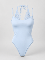 LACE HALTER BODYSUIT