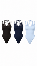 LACE HALTER BODYSUIT