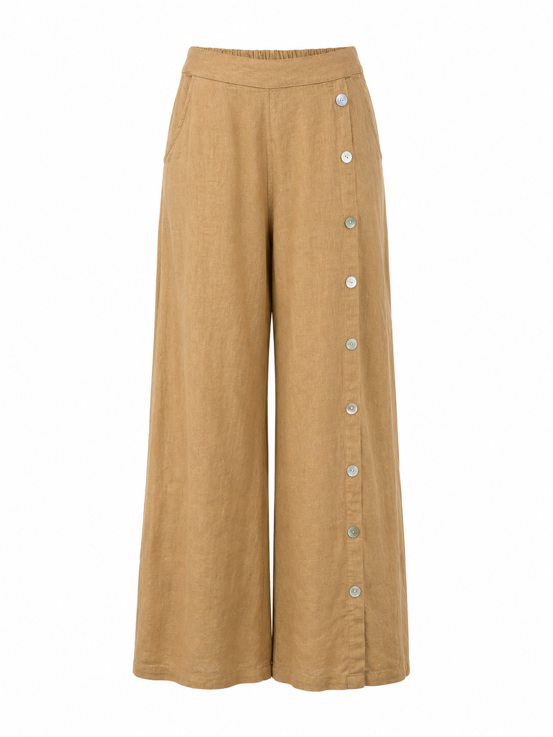 SAND BREEZE LINEN PANTS